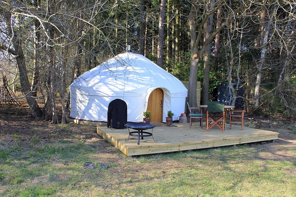 Just for the weekend: Yurtshire Camp Hill, Yorkshire