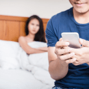 My partner is texting or someone else – what do I do?