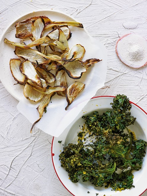 Sea-Salted Fennel Chips