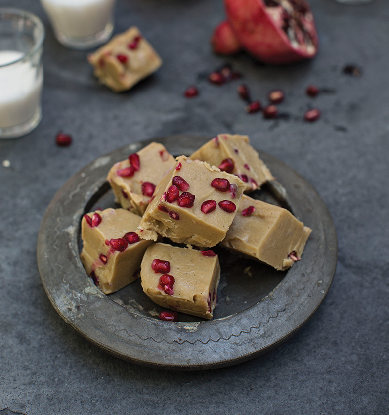 Pomegranate halva