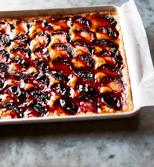 Plum tart