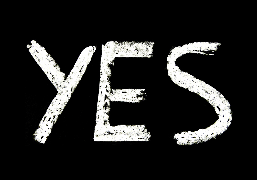 Why we should all say yes more