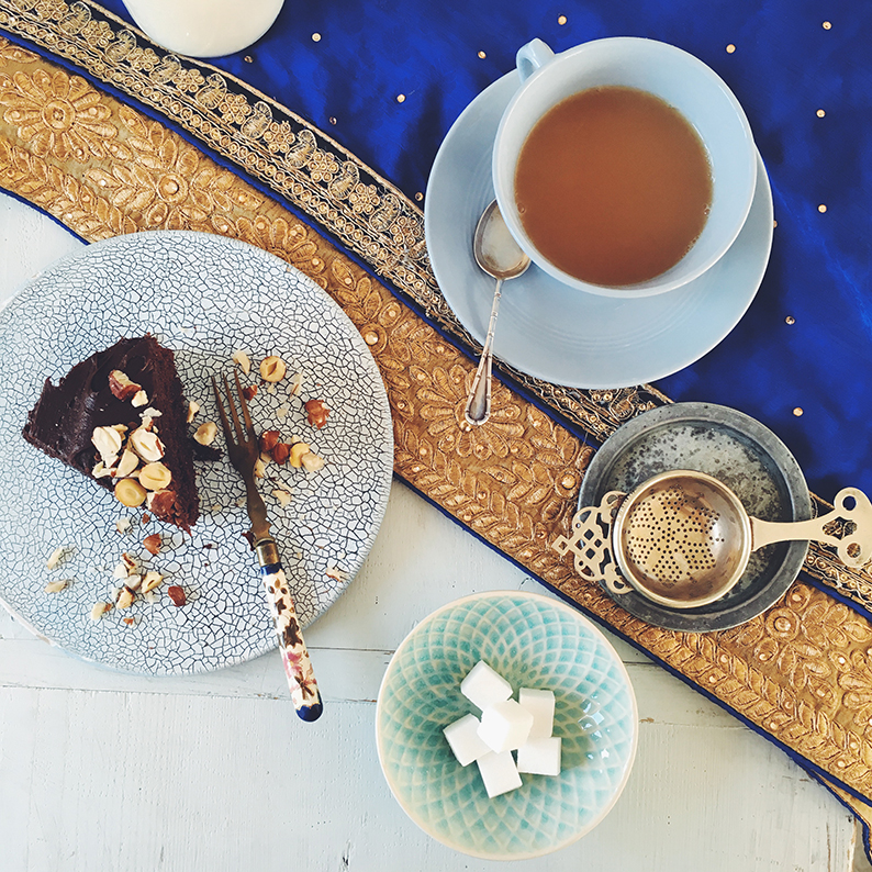 Hope & Glory gluten-free chocolate and hazelnut cake