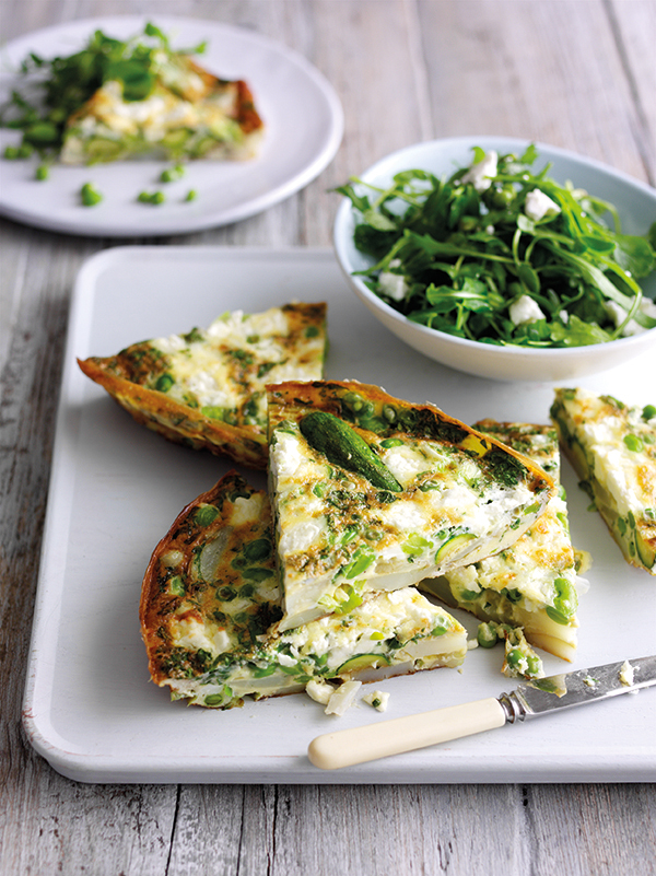 Recipe: Jersey Royal potato spring vegetable frittata