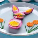 Easter bunnies egg breakfast recipe