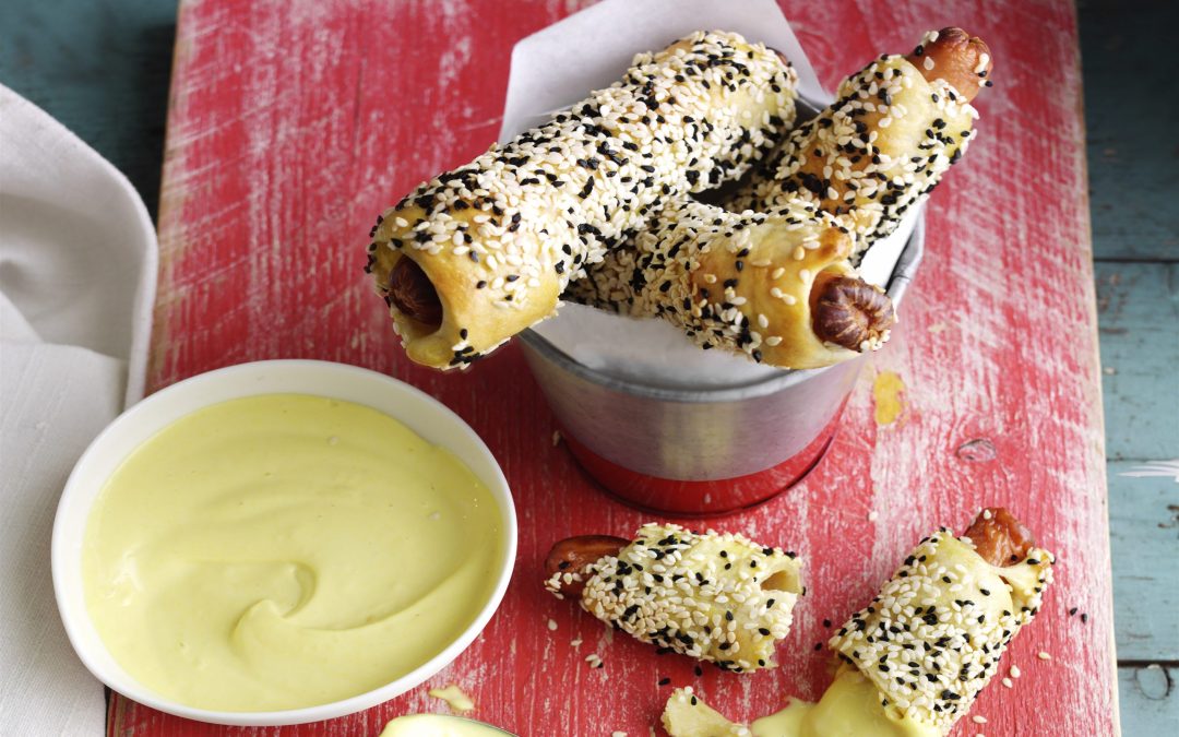 Super Bowl Mustard bagel dogs Psychologies