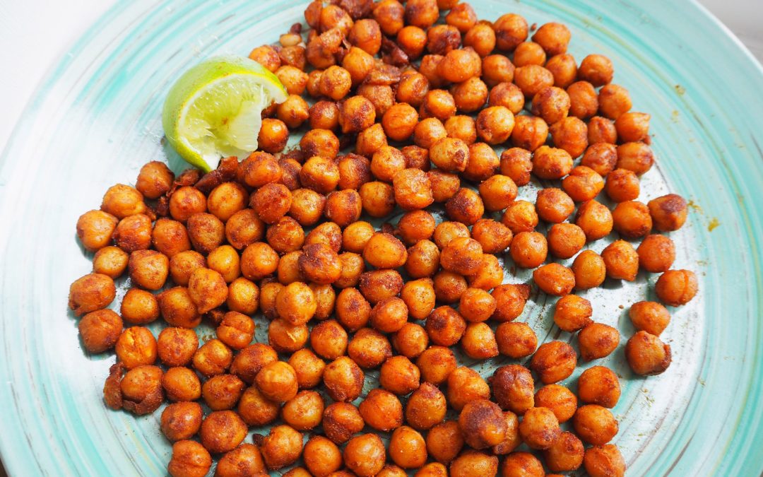 Chai chickpeas with Lucy Bee chai mix