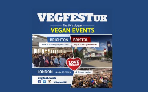 Win tickets to VegfestUK 2018