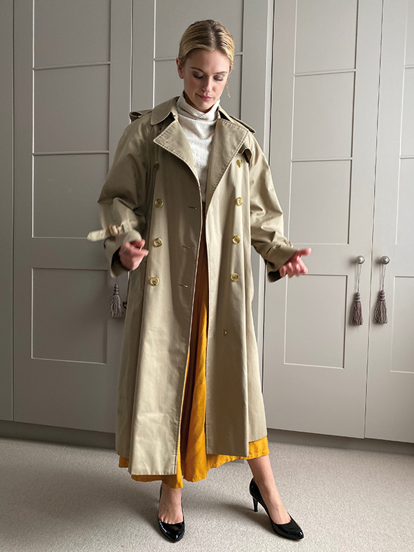 Sustainable fashion: Transforming a vintage coat | Psychologies