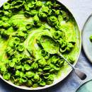 Lazy day pasta with a zingy garlic kale sauce