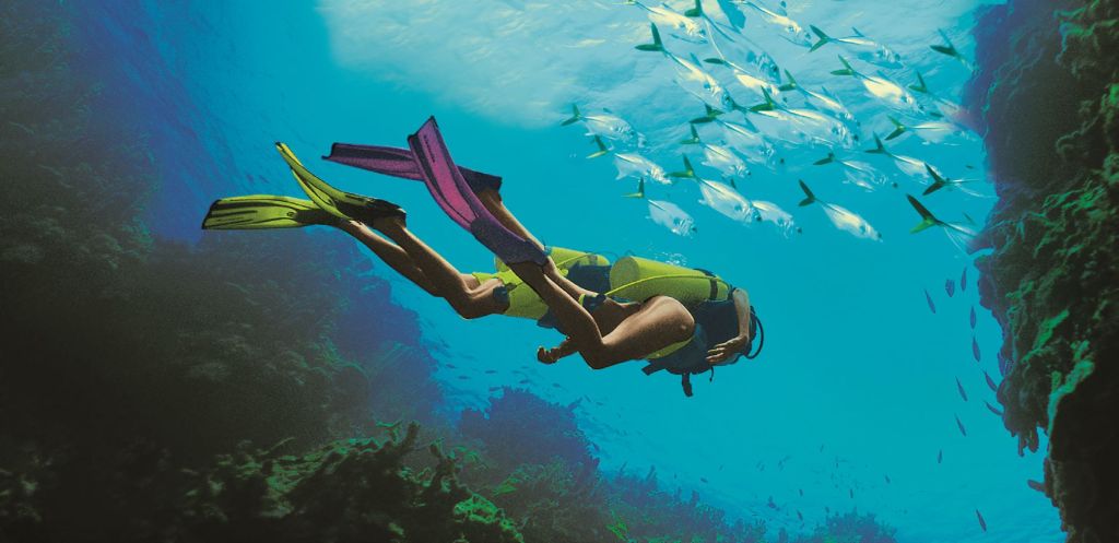 la plongée sous-marine pour la pleine conscience la méditation sous-marine réduit le stress