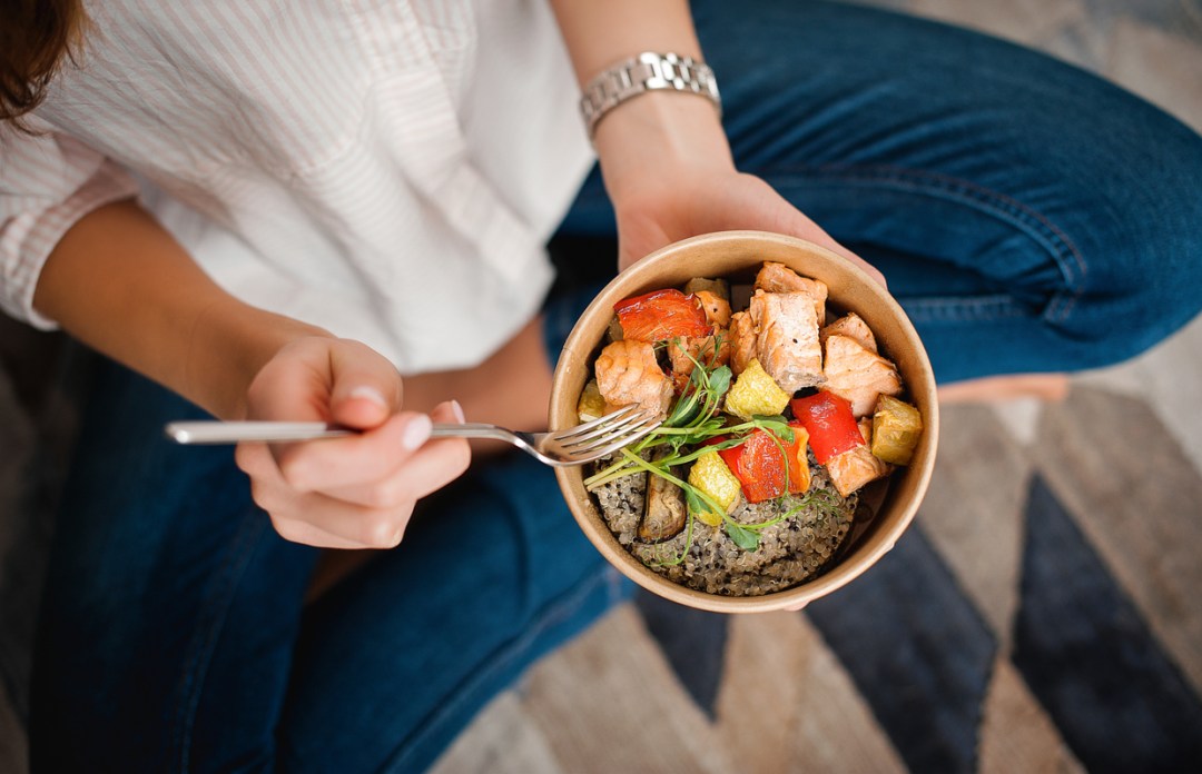 Gut Health Salad Bowl Meal Prep Recipe