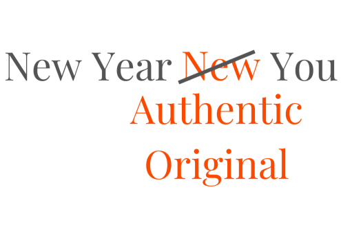 New Year, Authentic Original You