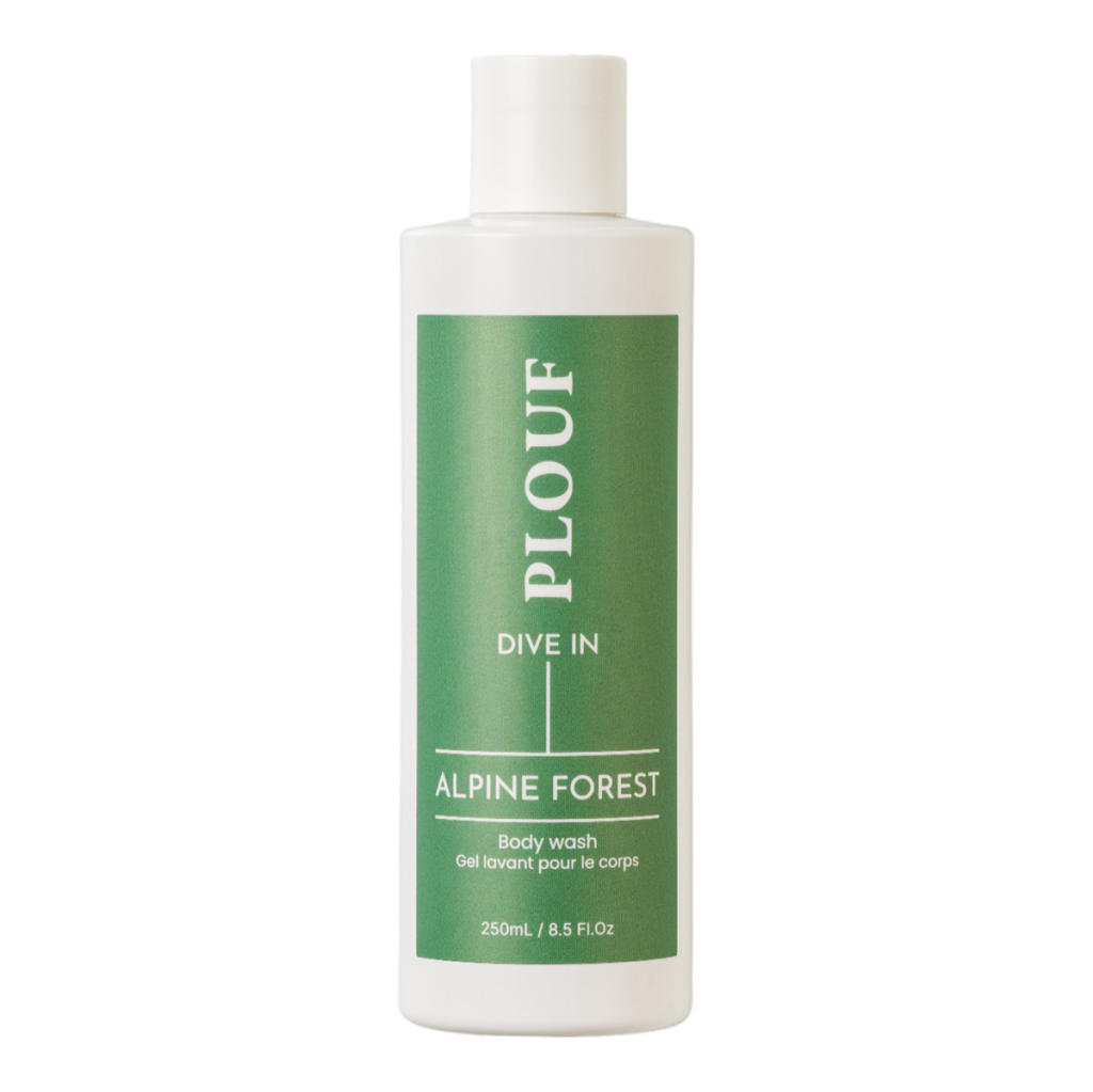 plouf alpine forest body wash