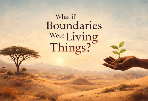 What If Boundaries Were Living Things?