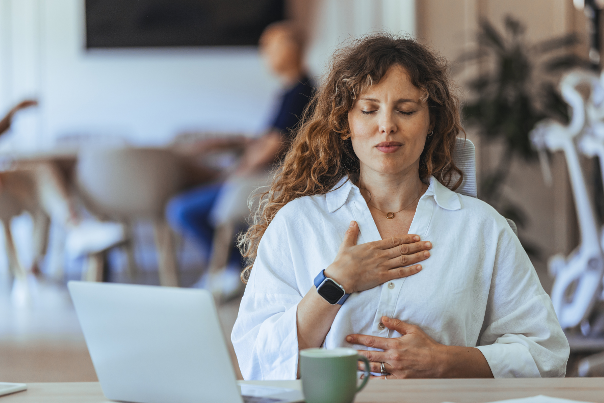 I thought my stress was all in my head — until I noticed I was holding my breath all day long