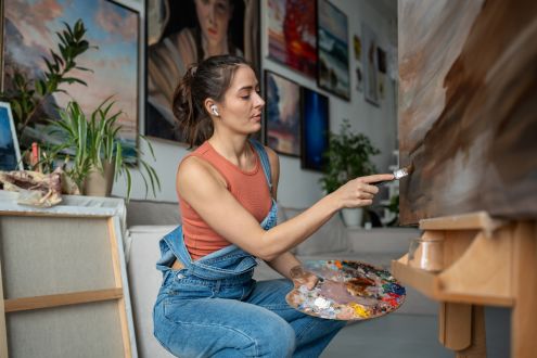 I was burned out and overwhelmed – but picking up my paintbrush helped me reclaim joy again